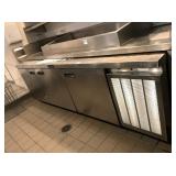 DELFIELD 3 DOOR SELF CONTAINED REFRIGERATED LOWBOY