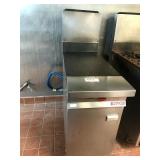 VULCAN GAS FLAT GRILL WITH CABINET BASE