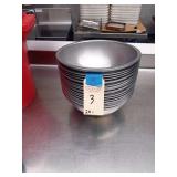 LOT OF 24 SS BOWLS 12"