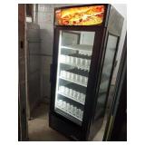 TRUE SELF CONTAINED 1 GLASS DOOR REFRIGERATOR