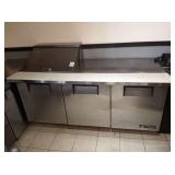 TRUE 6 FT SELF CONTAINED BAIN MARIE SANDWICH PREP