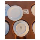 LOT OF 480 ONEIDA BRIANA 6" FINE PORCELAIN PLATES
