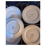 ONEIDA BRIANA 9" FINE PORCELAIN PLATES
