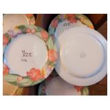 ARCOPAL FLORAL PATTERN 11" DINNER PLATES