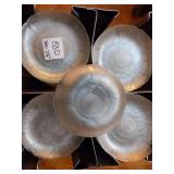 LOT OF 360 GLASS PLATES 7-1/2"