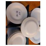 LOT OF 360 PLATES 7-1/2"