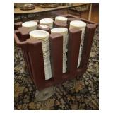 RUBBERMAID PLATE DOLLY - DOLLY ONLY NO CONTENTS