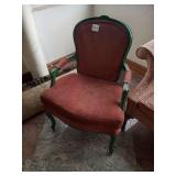 CHAIR WITH GREEN BASE