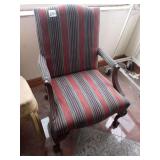 HIGH BACK UPHOLSTERED CHAIR
