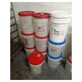 5 GALLON BUCKETS OF DISH DETERGENT