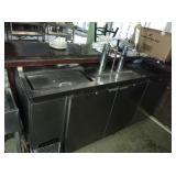 CONTINENTAL SELF CONTAINED KEGERATOR 79"