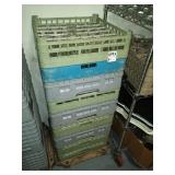 RACKS SHOT GLASSES ON DOLLY