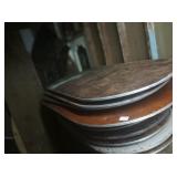 OVAL CATERING TABLES 80" X 38"