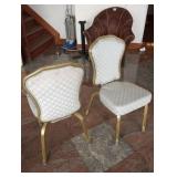 GREY THICK CUSHION STACK CHAIRS