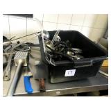 BIN OF UTENSILS