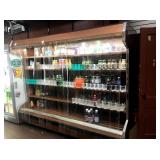 HUSSMAN REFRIGERATED OPEN CASE 99" X 37"