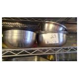 LOT OF 15 ASSORTED SS BOWLS