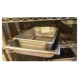 ASSORTED PERFORATED SS PANS