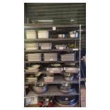 METRO RACK - RACK ONLY NO CONTENTS 48" X 17"