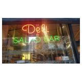DELI SALAD BAR NEON