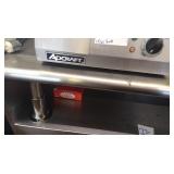 SS STAND TABLE 60" X 24" X 11" HIGH