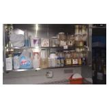 SS WALL UNIT WITH CONTENTS