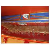 LOT OF 11 GLASS RACKS