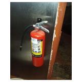 RED FIRE EXTINGUISHER