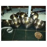 LOT CHAFING DISH PARTS