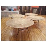 6 FT ROUND CATERING TABLES