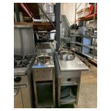 GAS STEAM TABLE 12" X 24" X 34" TALL