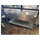 EAGLE GAS STEAM TABLE 63" X 22" X 34" TALL