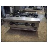 THERMA-TEK PROPANE 4 BURNER- MISSING 2 BURNER TOPS
