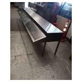 10 FT SS OVERSHELF - 25" X 24" TALL