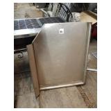 SS DRAIN BOARD TOP 36" X 31" - NO LEGS