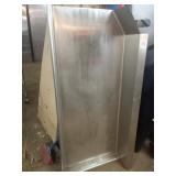 SS DRAIN BOARD TOP 60" X 32" - NO LEGS