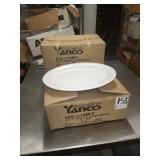 NEW CASES 12" PLASTIC OVAL PLATTERS