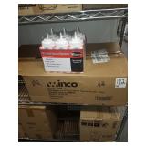 NEW LOT OF 48 SQUEEZE DISP 16 OZ WIDE MOUTH