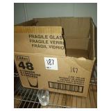 NEW LOT OF 44 LIBBEY 2 OZ WHISKEY GLASSES