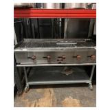 NEW 5 FT GAS CHAR GRILL