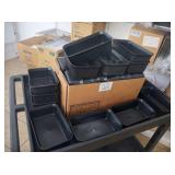 LOT OF 30 PLASTIC BOWLS 10" X 6"