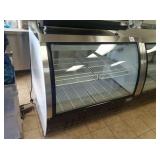 48" SELF CONTAINED CURVED GLASS DELI CASE