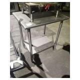 SS TABLE 24" X 30"