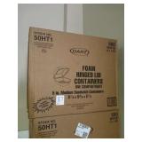 CASES FOAM HINGED LID CONTAINERS