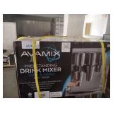 NEW AVAMIX FREE STANDING TRIPLE HEAD DRINK MIXER