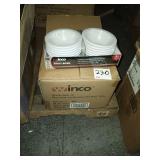 NEW CASE OF MELAMINE FRUIT BOWLS 5 OZ