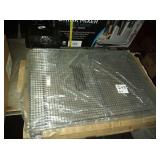 NEW LOT OF 12 PAN GRATES 16" X 24"