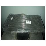 NEW LOT OF 9 PAN GRATES 10" X 18"