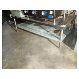 SS GRILL STAND 72" X 24" TALL