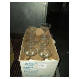 LOT OF 14 MARTINI GLASSES